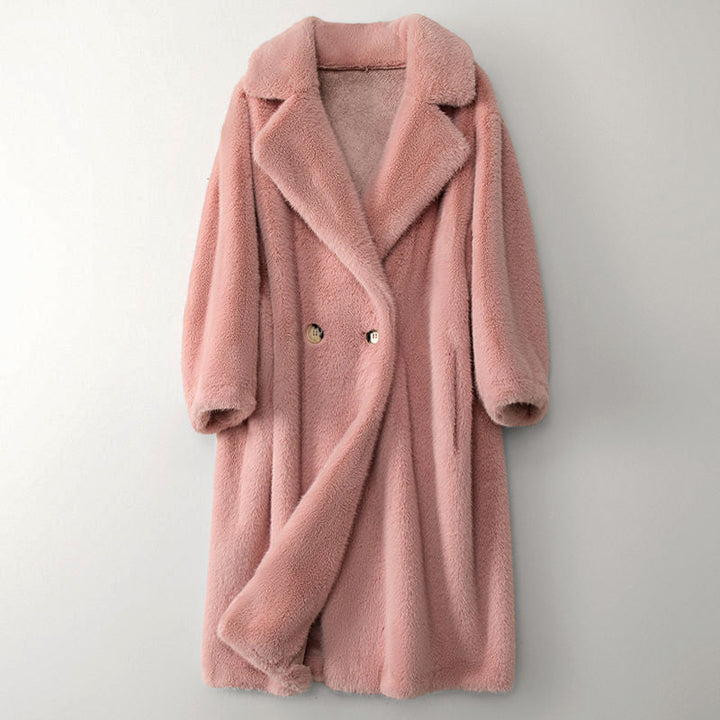 Levoire | Tekoteddy Manches Longues Chaud Veste Femme Rosa