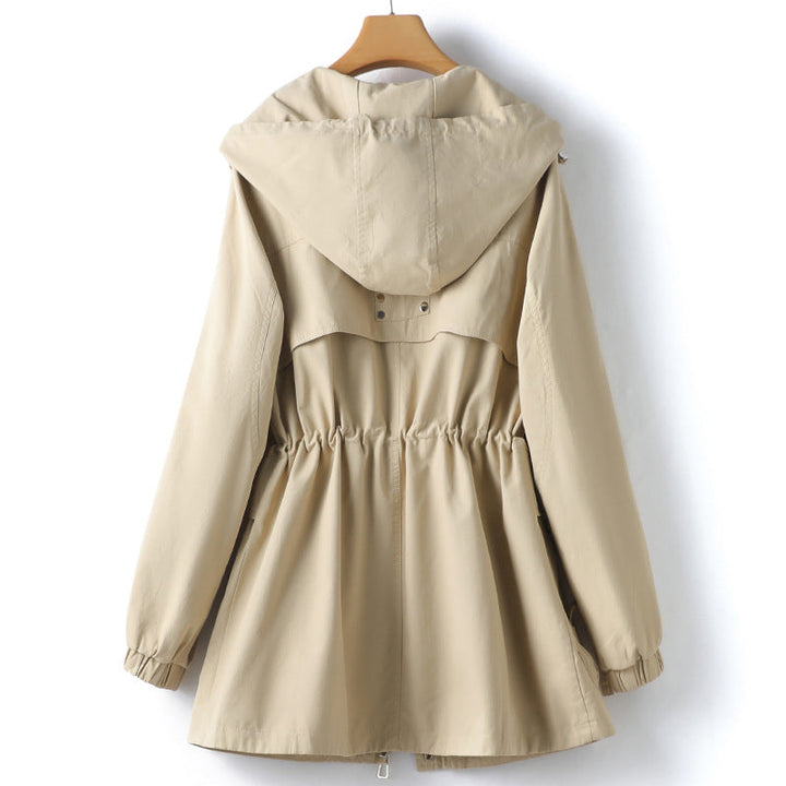 Levoire | Veste Trench Automne Capuche