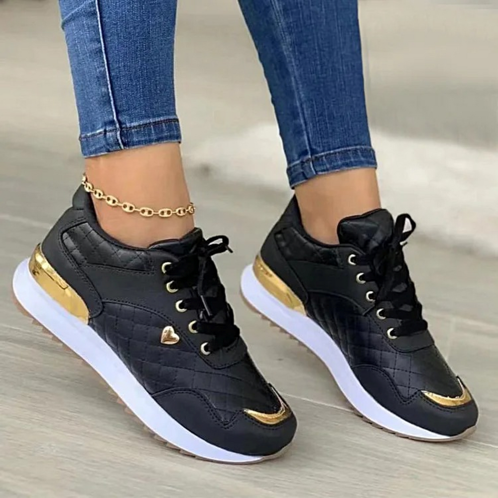 Levoire | Chaussures Pour Femmes En Cuir Confortables Et Respirantes Noir
