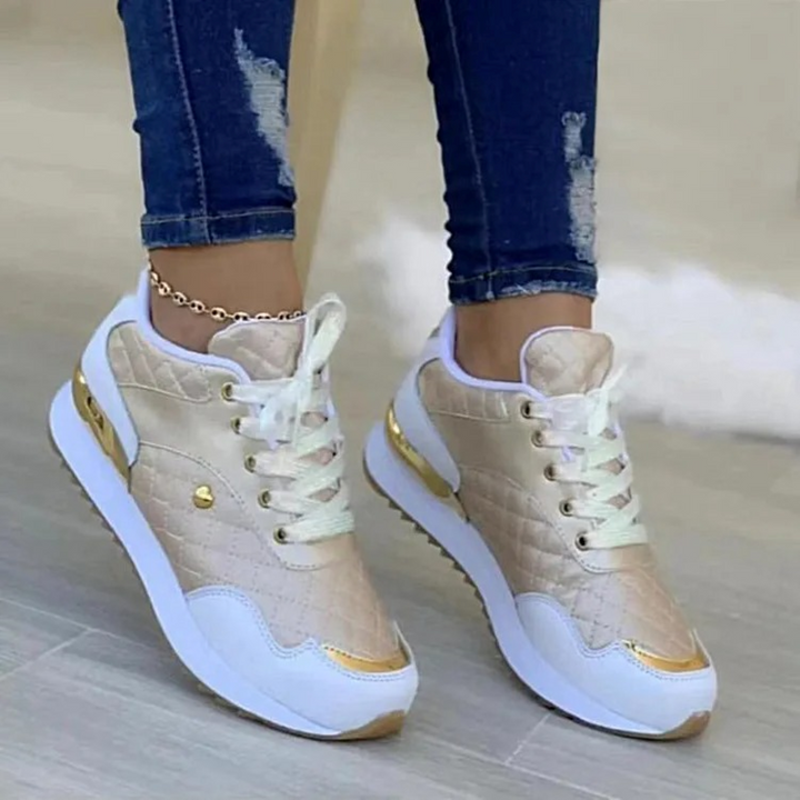 Levoire | Chaussures Pour Femmes En Cuir Confortables Et Respirantes Brun clair