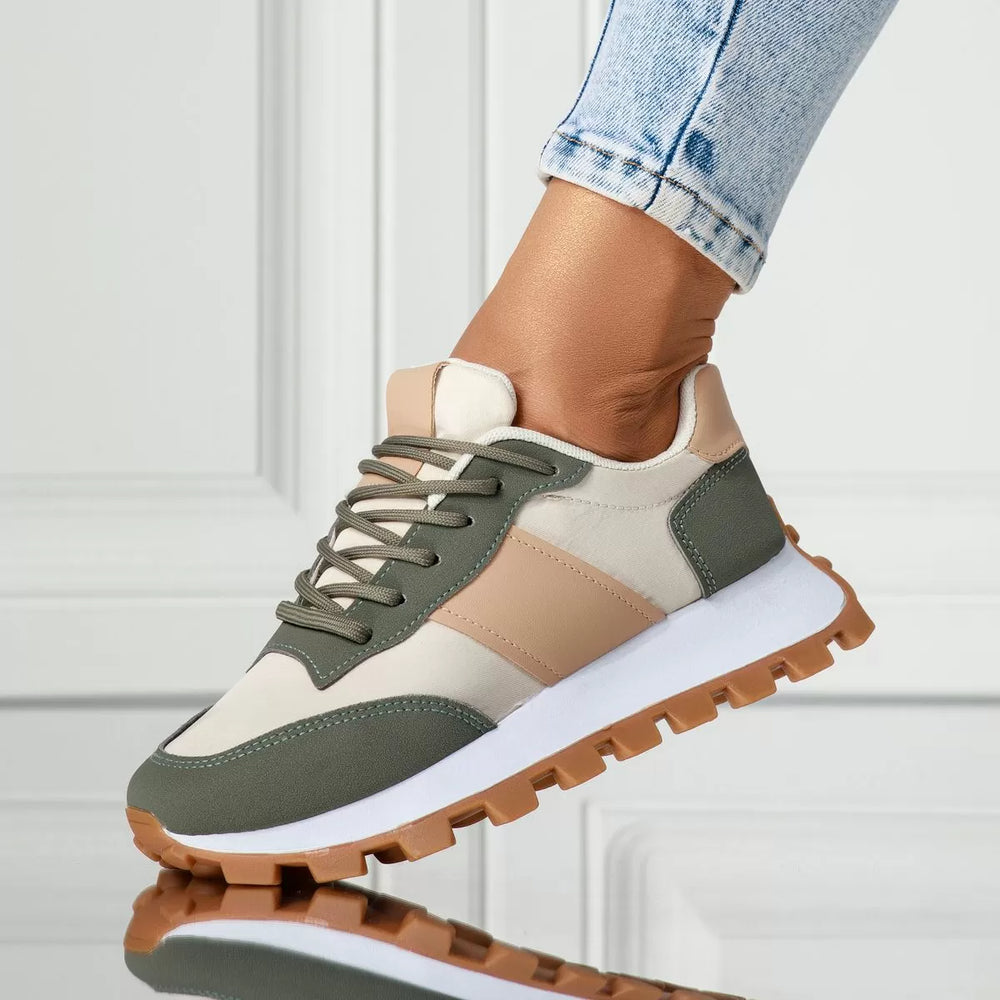 Levoire | Baskets Confort Stylées Pour Un Look Moderne Vert