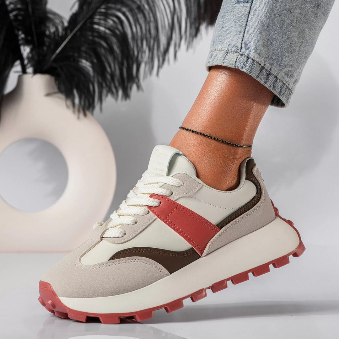 Levoire | Sneakers De Confort Orthopédique Rot