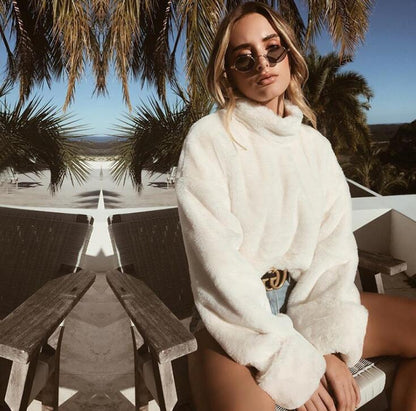 Levoire | Pull Femme Avec Col Haut Pour Été