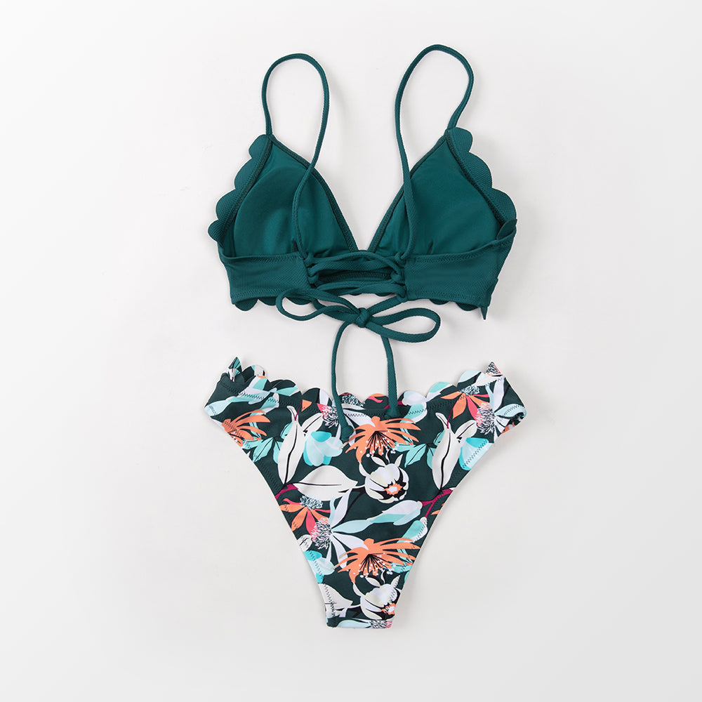 Levoire | Maillot De Bain Deux Pièces Avec Volants