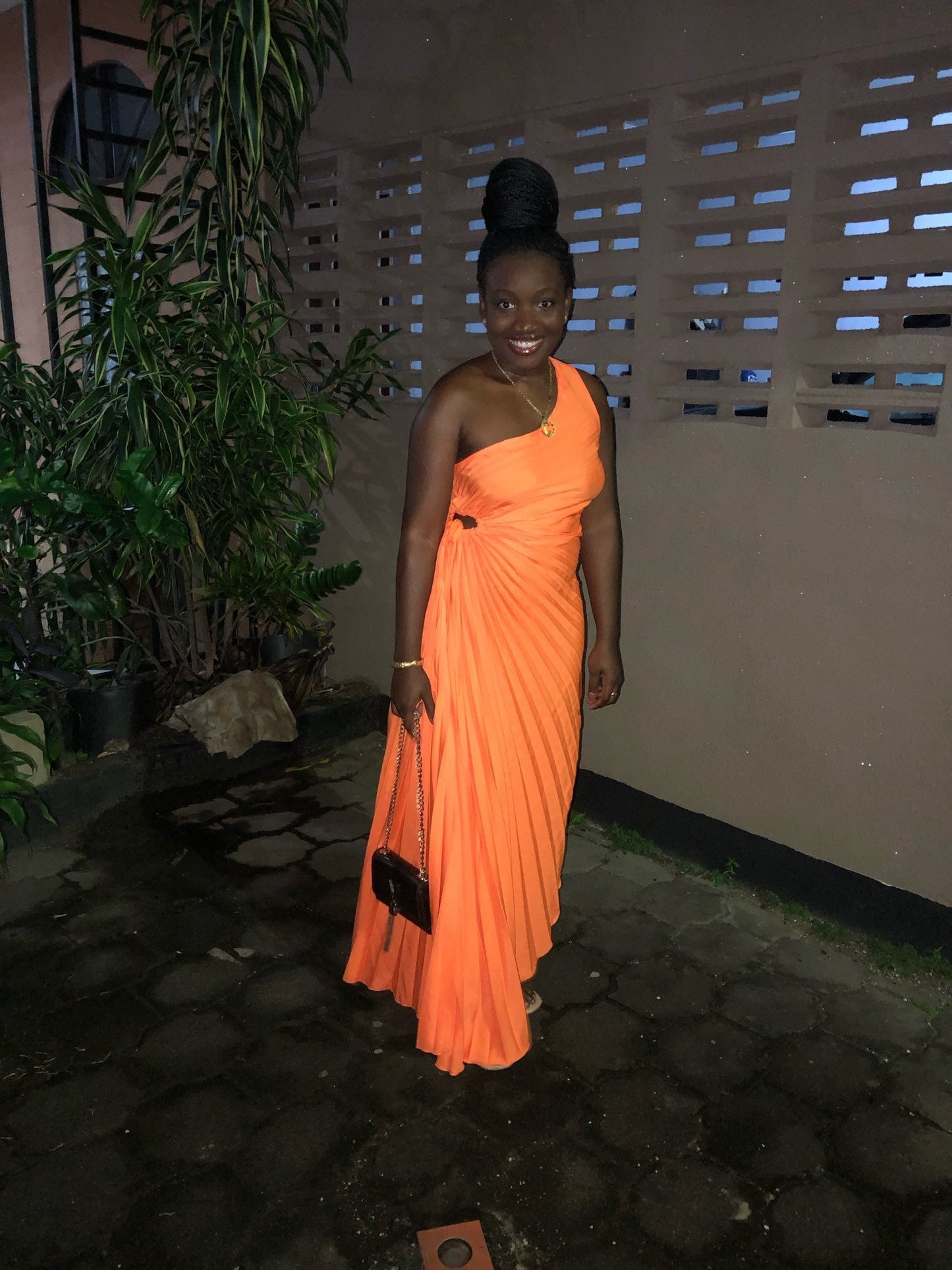 Levoire | Une Robe Maxi Plissée Irrégulière Sans Bretelles