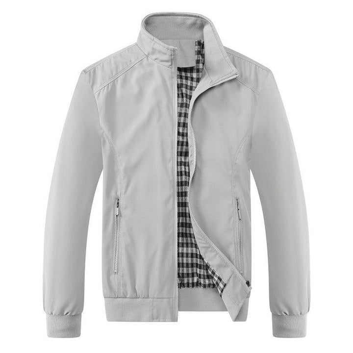 Levoire | Veste Zippée Avec Poches Pour Hommes Gris