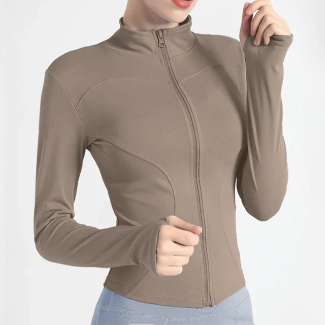 Levoire | Veste de course sportive Khaki