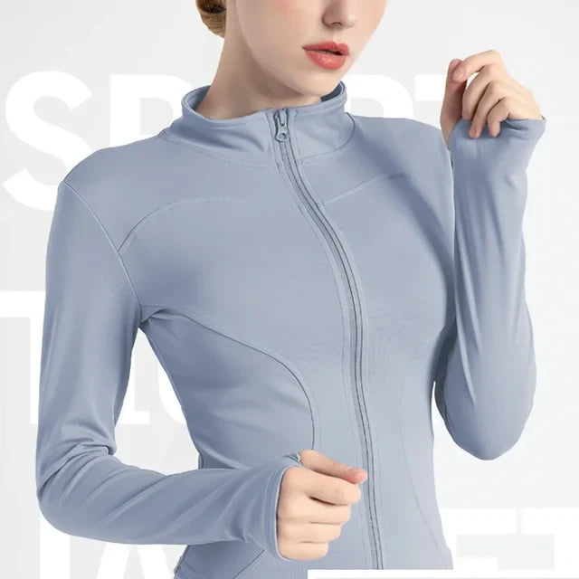 Levoire | Veste de course sportive Bleu clair