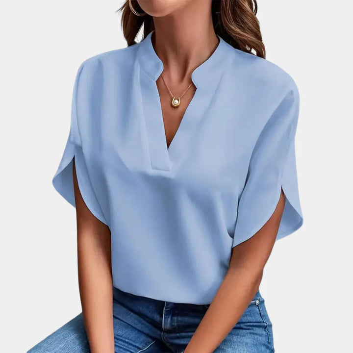 Levoire | Chemise D'Été Pour Femmes Bleu ciel