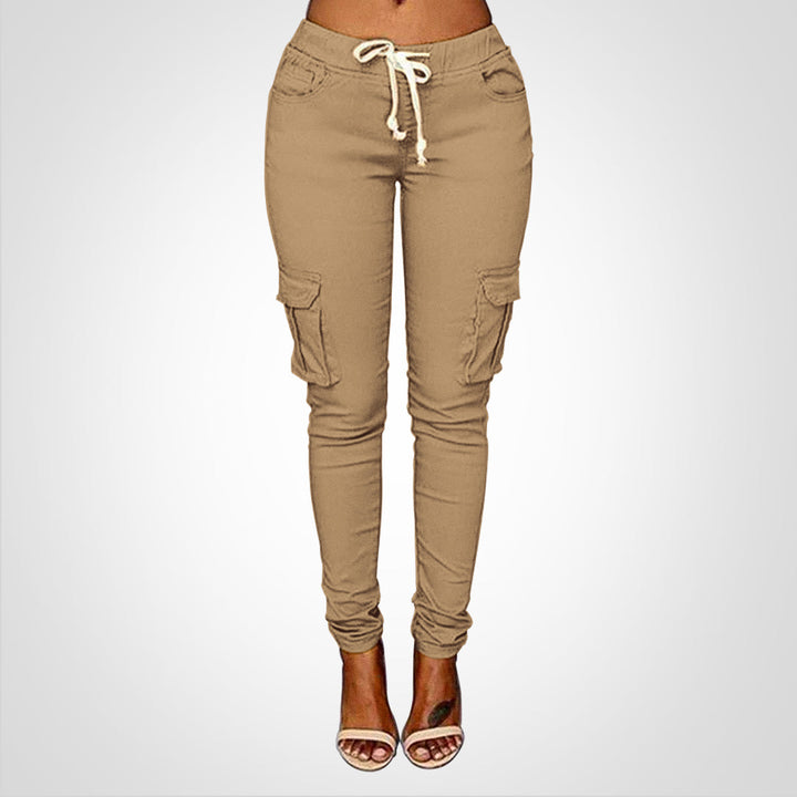Levoire | Pantalons Ajustables À Élastique Braun