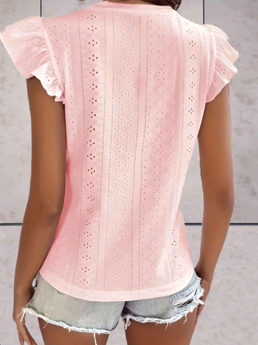 Levoire | Chemise De Loisirs À Volants Pour Femmes
