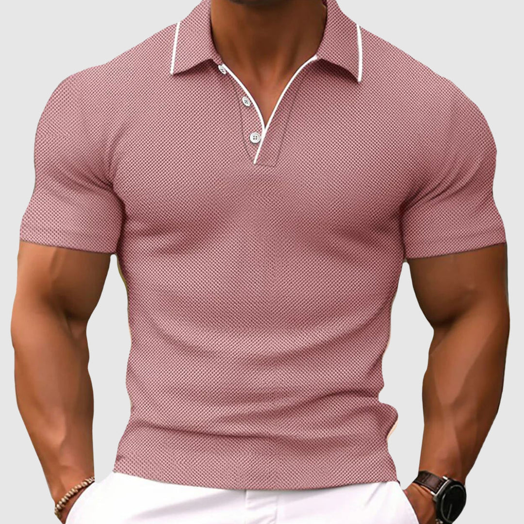Levoire | T-shirt Polo Confortable Rosa