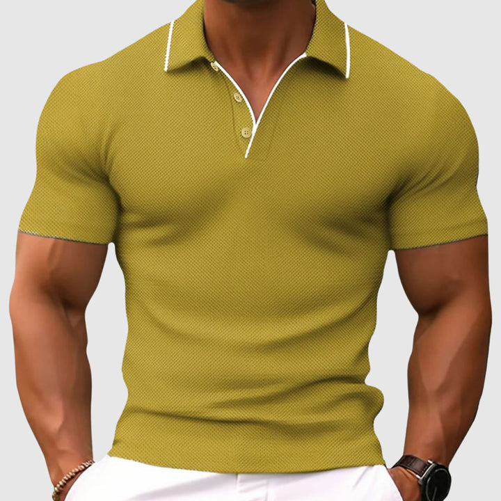 Levoire | T-shirt Polo Confortable Jaune