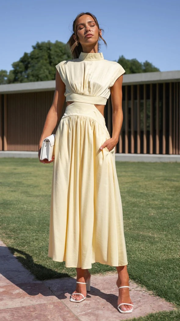 Levoire | Robe Maxi Élégante Haute Robe Maxi Pour Toutes Les Occasions
