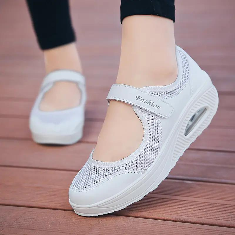 Levoire | Chaussures Orthopédiques Chaussures De Randonnée En Mesh Pour Femmes Blanc