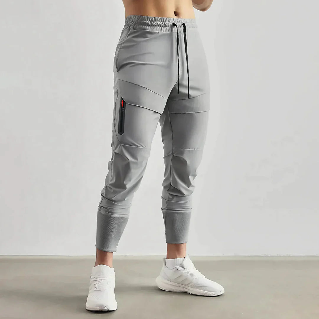 Levoire | Pantalons De Course Pour Hommes Gris