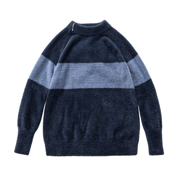 Levoire | Pull À Carreaux Confortable Pour Les Jours Froids Bleu
