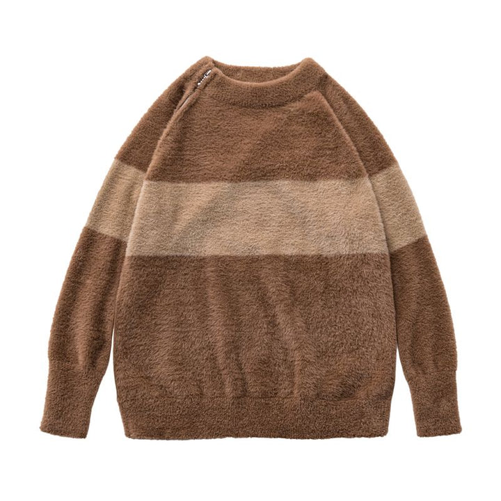 Levoire | Pull À Carreaux Confortable Pour Les Jours Froids Braun
