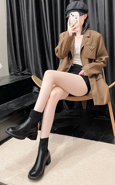 Levoire | Stretch-Souliers À Talons Hauts
