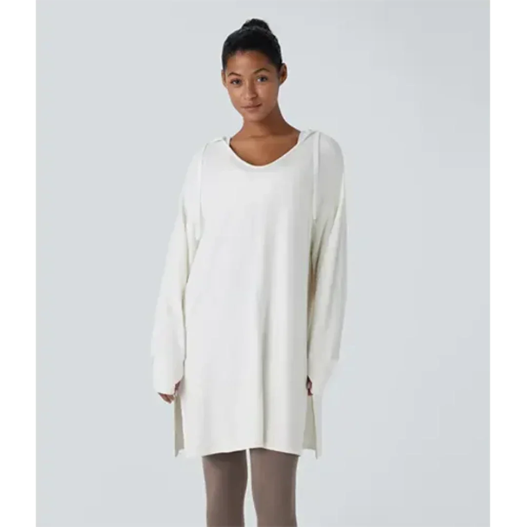 Levoire | Grande Taille Pull Femme À Manches Longues Pour Un Style Décontracté Blanc