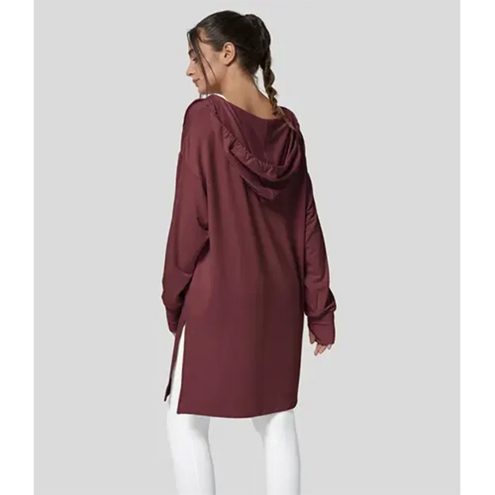 Levoire | Grande Taille Pull Femme À Manches Longues Pour Un Style Décontracté Vin rouge