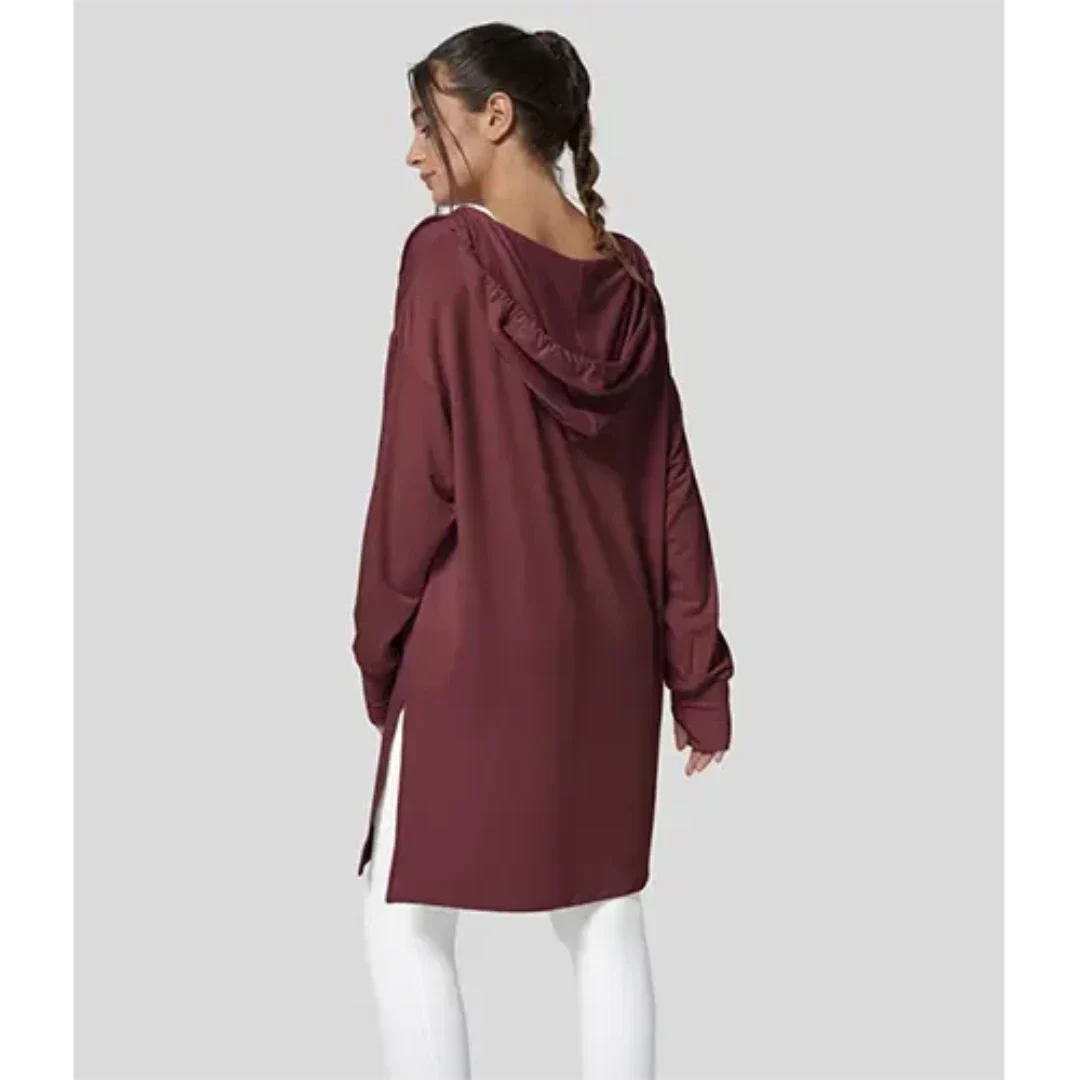 Levoire | Grande Taille Pull Femme À Manches Longues Pour Un Style Décontracté Vin rouge