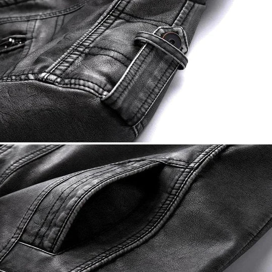 Levoire | Veste En Cuir Pour Hommes Pour L'Automne