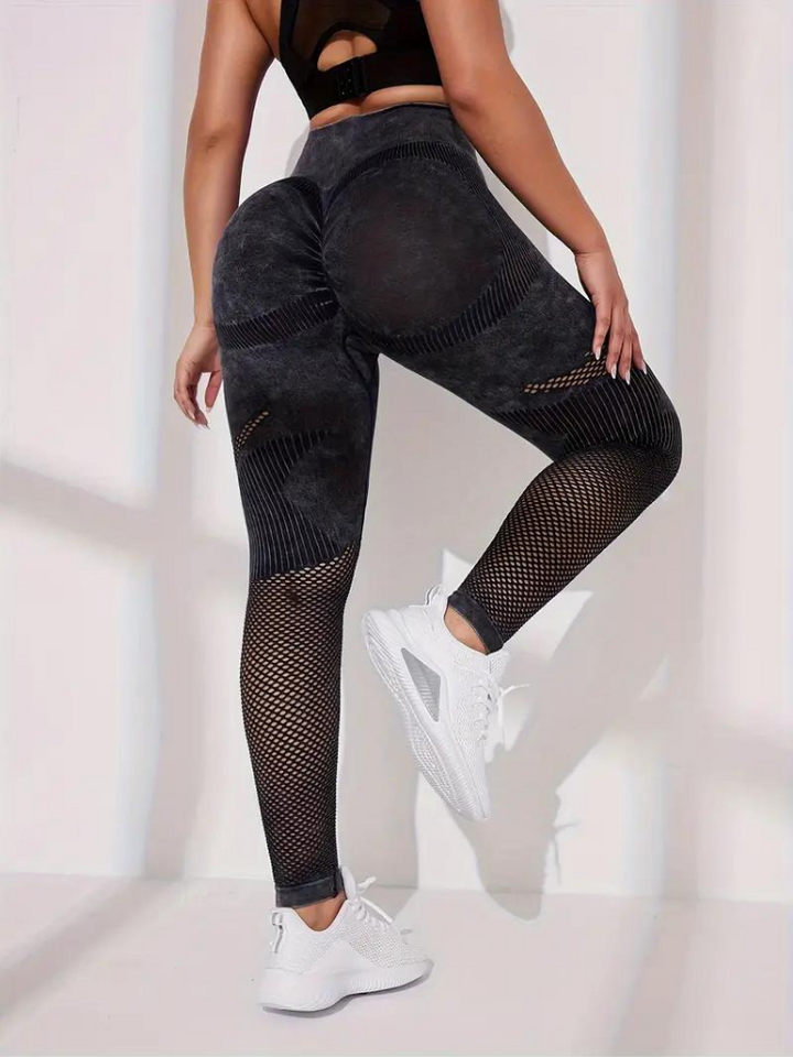 Levoire | Collants D'Entraînement Femmes Leggings De Sport Taille Haute Noir