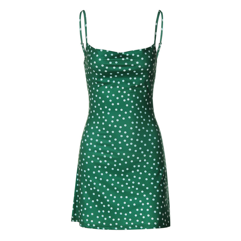 Levoire | Robe D'Été Élégante À Pois Pour Femmes