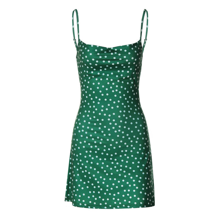 Levoire | Robe D'Été Élégante À Pois Pour Femmes