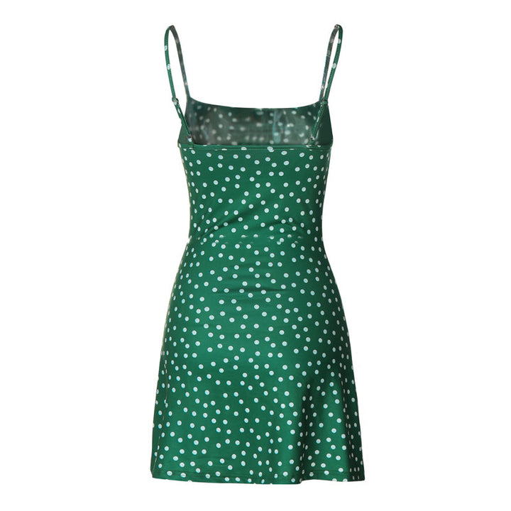 Levoire | Robe D'Été Élégante À Pois Pour Femmes