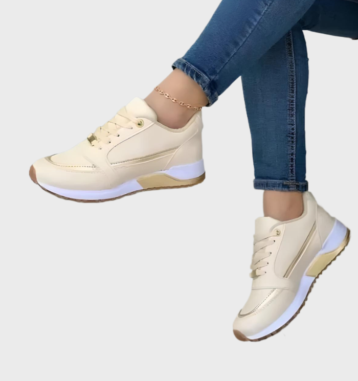Levoire | Chaussures Femmes Antidérapantes Mukavat Beige