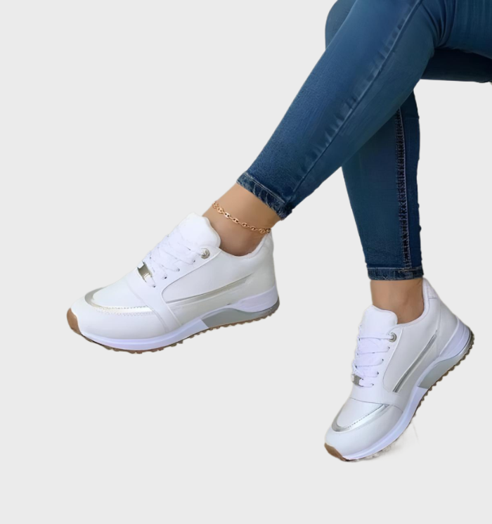 Levoire | Chaussures Femmes Antidérapantes Mukavat Blanc