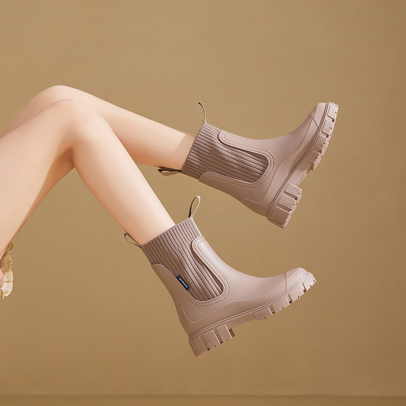 Levoire | Bottes Chaudes Et Élégantes Arc-En-Ciel