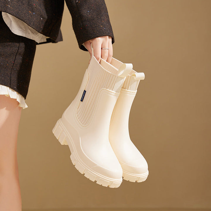 Levoire | Bottes Chaudes Et Élégantes Arc-En-Ciel