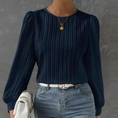 Levoire | Élégante Blouse Plissée Pour Femmes