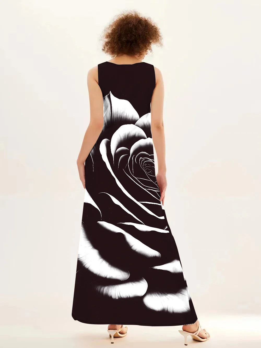 Levoire | Robe Maxi Élégante Avec Motif Floral