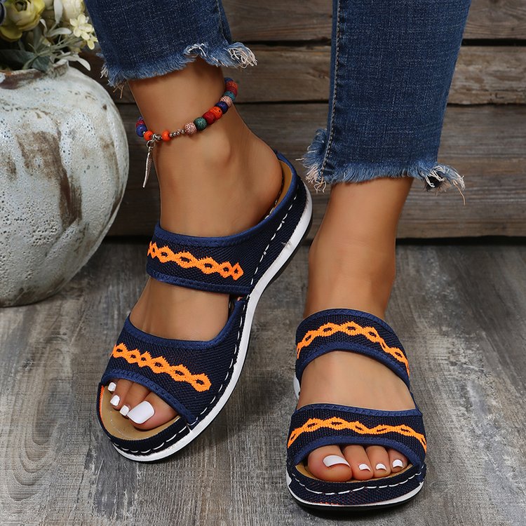 Levoire | Chaussures De Maison Confortables Pour Un Usage Quotidien Bleu