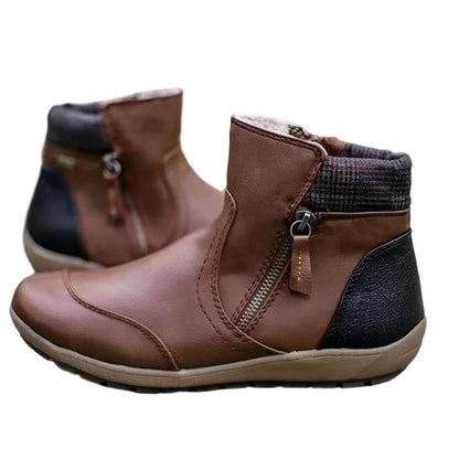 Levoire | Antidérapants À La Cheville Bottes Imperméables Braun