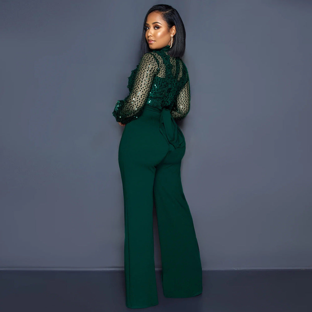 Levoire | Combinaison Élégante Avec Des Accents En Dentelle