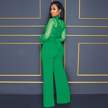 Levoire | Combinaison Élégante Avec Des Accents En Dentelle