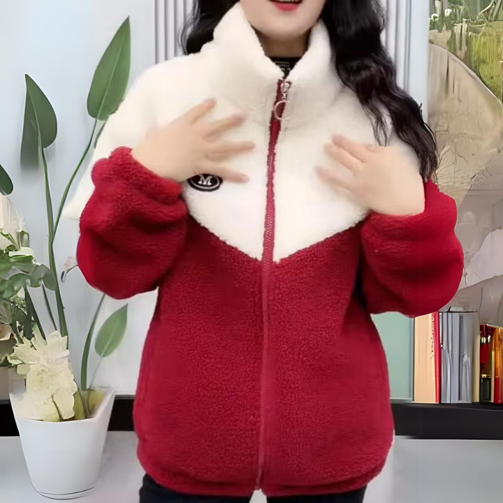 Levoire | Pull D'Hiver Moderne Et Tendance Rouge