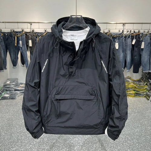 Levoire | Veste Coupe-Vent Légère Avec Demi-Zip Et Poche