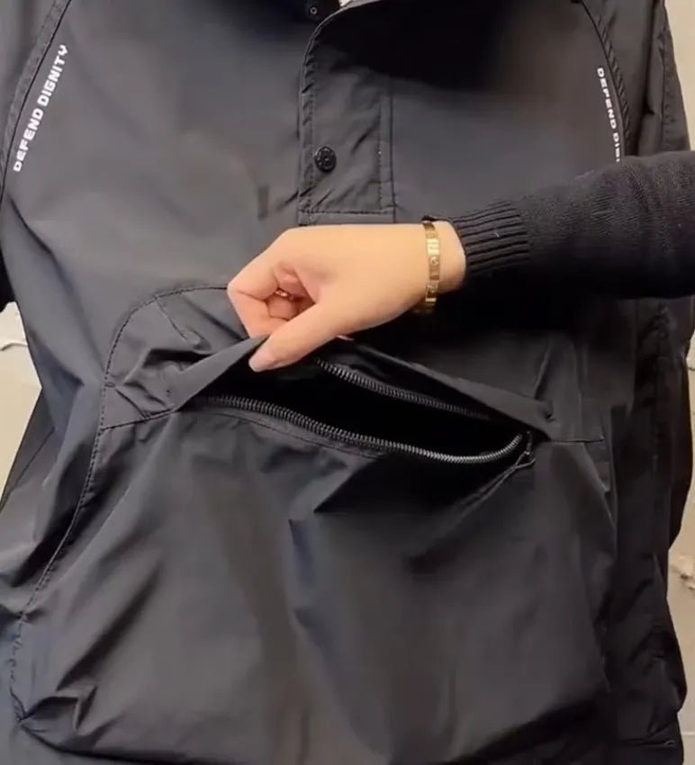 Levoire | Veste Coupe-Vent Légère Avec Demi-Zip Et Poche