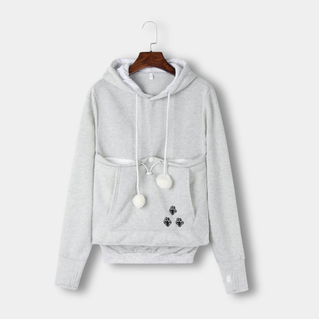 Levoire | Sweat-Shirt À Manches Longues Avec Capuche Pour Animaux Gris