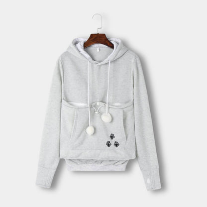 Levoire | Sweat-Shirt À Manches Longues Avec Capuche Pour Animaux Gris