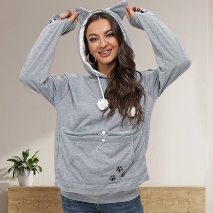 Levoire | Sweat-Shirt À Manches Longues Avec Capuche Pour Animaux