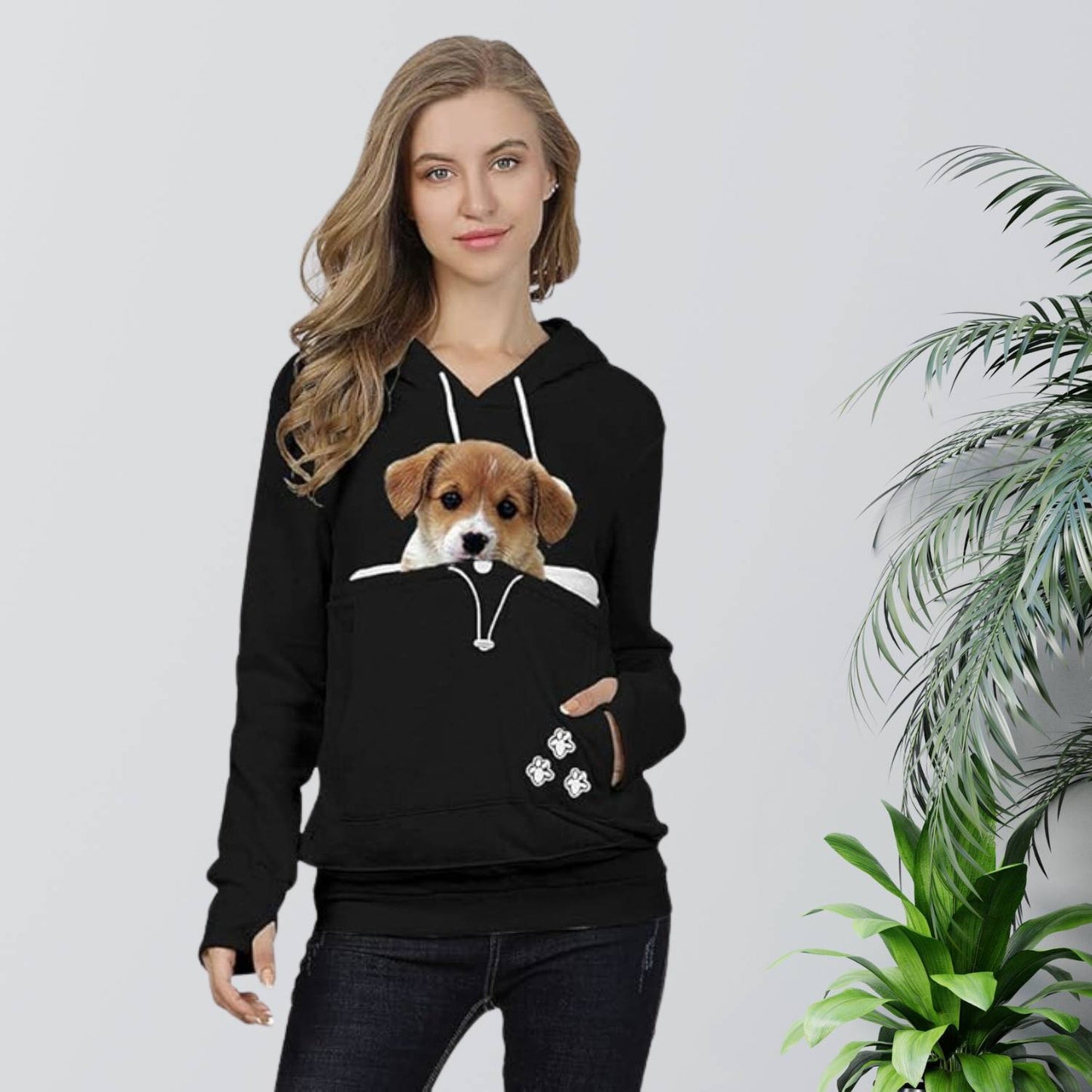 Levoire | Sweat-Shirt À Manches Longues Avec Capuche Pour Animaux