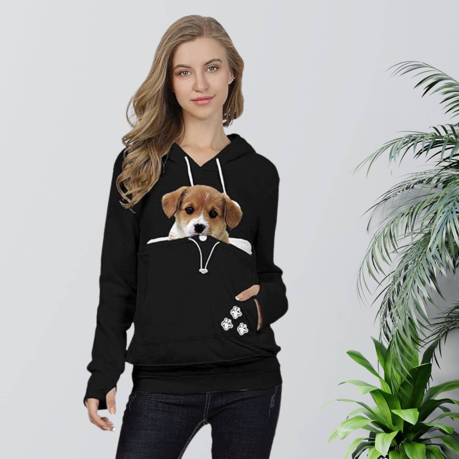 Levoire | Sweat-Shirt À Manches Longues Avec Capuche Pour Animaux