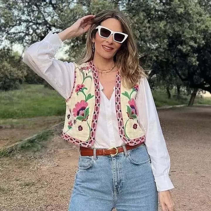 Levoire | Veste À Fleurs Pour Femmes